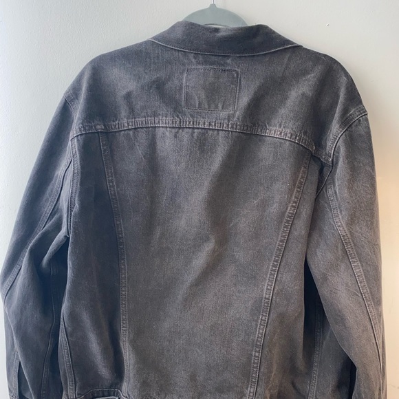Black denim Levi’s jacket XL - Picture 10 of 10